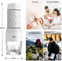 Jurrys Draagbare Espresso Machine – Portable Koffiezetapparaat – Handmatige – Ideaal voor Reizen & Kamperen – Compact — thumbnail 4