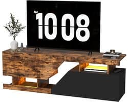 Moderne televisie kast met LED handgrepen voor tv's tot 65 inch