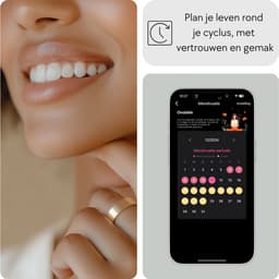 Focus® S1 Smart Ring - Zilver - Maat 9 - Hartslag - Menstruatiecyclus - Slaap Monitor - Slimme Ring - Sport Prestatie - Stappenteller -IP68 Waterdicht - O2 Meting - Dames - Heren - Wearables - Oplaad Case - beschermring — thumbnail 3