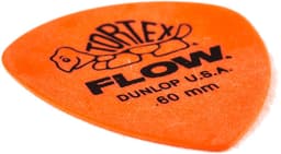 Jim Dunlop Tortex - Plectrums - Flow - 0,60 mm Oranje - Player's Pack 12 Stuks — thumbnail 5