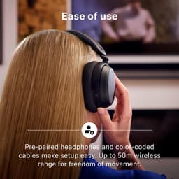 Sennheiser RS 275 - Koptelefoon - voor TV - Bluetooth - Dolby Digital — thumbnail 5