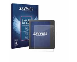 3 Stuks Savvies Screenprotector - geschikt voor Tolino Vision 6 / 5 - beschermfolie glas transparant