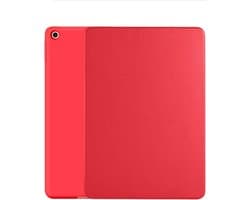 Schokbestendige Silicone Hoes voor iPad Pro 11 Inch (2018) - Magnetisch, Smart Sleep/Wake & Standaard Functie - Rood