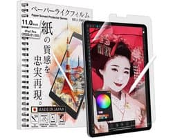 Matte Schermbeschermer voor iPad Pro 11" met Schrijfgewerende Textuur - Gemaakt in Japan