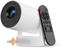 Aura® Mini beamers - Projector - Mini beamer - Wit -10cm x 10cm x 18cm — thumbnail 1