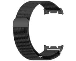 Metalen magnetische horlogeband Geschikt voor Galaxy Watch 8 Classic 2, smartwatch-accessoire, zwart, set van 2