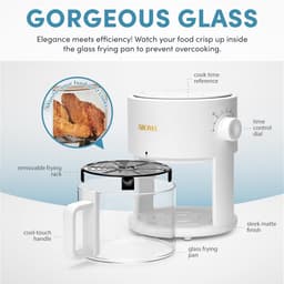 Glazen heteluchtfriteuse en convectieoven met 360 graden Crisp Technologie — thumbnail 3