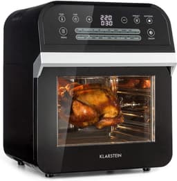 Heteluchtfriteuse met 12L inhoud, 16 programma's en draaispit - Vetarm Frituren en Grillen — thumbnail 1
