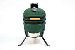 Compleet - Own Grill 13 inch kamado barbecue V2 groen met heatdeflector — thumbnail 4