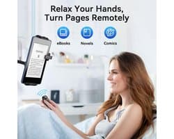 Universele Standaard & Afstandsbediening voor E-reader en Tablet - Pagina Omdraaien Zonder Aanraken