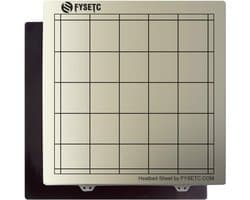 3D Print Plaat - Stalen Veerplaat - 3D Printen - PEI Oppervlak - 310x310mm