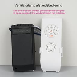 Plafondventilator Controller - Ventilator Afstandsbediening - Snel Instellen - Universele Ontvanger - 15 Meter Bereik — thumbnail 2