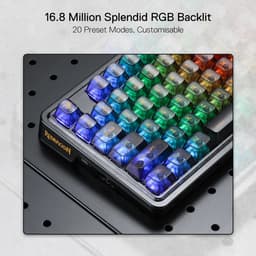 Zolara RGB Keyboard - Toetsenbord - Draadloos - Gaming - Wit - LED - Game toetsen bord — thumbnail 2