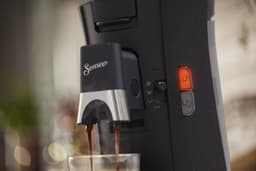 Philips Senseo Select Koffiepadmachine CSA240/20 - Keuze uit 1 of 2 Kopjes - Instelbare Intensiteit - Automatische Uitschakeling - Zwart met Spikkeleffect — thumbnail 4