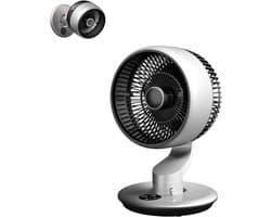 Oplaadbare bureauventilator, USB mini bureauventilator, wandventilator (verbeterde installatiemethode met vacuümzuignap), lange levensduur, stille werking, geschikt voor thuis, kantoor, slaapkamer en keuken.