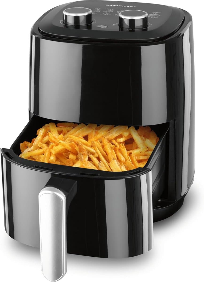 Heteluchtfriteuse 3.1 Liter met Timer en 6 Programma's - Gezond Frituren — afbeelding 1