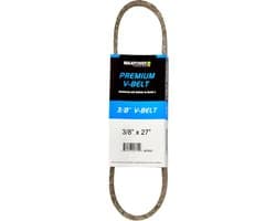 Aangedreven V-riem - Kevlar Versterkt - Grasmaaier Onderhoud - Duurzaam Aramide Materiaal - 3/8 x 27 Inch - Beige