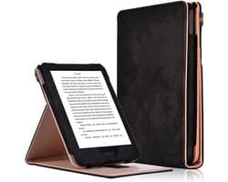 Jumada's Kobo Clara HD Hoesje Sleepcover - Folio Hoes in Zwart - Perfect Geschikt!