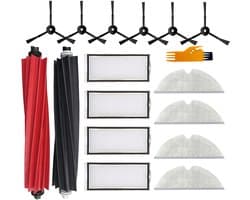 17-delige accessoirekit geschikt voor Roborock Q5 Pro / Q5 Pro+ / Q8 Max / Q8 Max+ stofzuiger