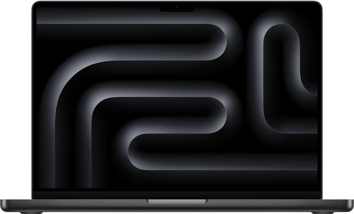 Apple MacBook Pro 2026 - 14 inch - M5 Pro 15-core - 16-core GPU - 24GB RAM - 2TB SSD - Qwerty - Zwart — afbeelding 1