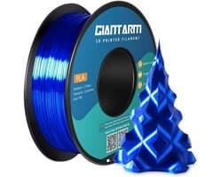 Hoogwaardig Zijde PLA Filament 1,75 mm voor 3D-printer - 1 kg Spoel - Royal Blauw