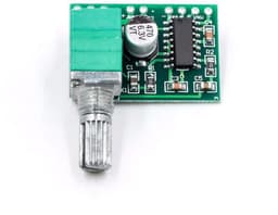 2 Stuks Mini 5V Digitale 2 Kanaals Audio Versterker Module met Volumeknop — thumbnail 4