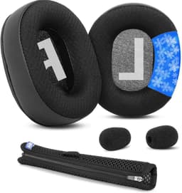 Gelpads voor gaming headsets - Zwart - Compatibel met diverse modellen - Comfortabel en duurzaam — thumbnail 1