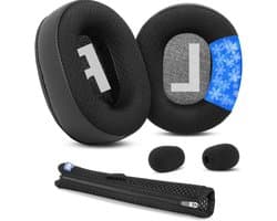 Gelpads voor gaming headsets - Zwart - Compatibel met diverse modellen - Comfortabel en duurzaam