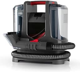 Aura® Tapijtreiniger machine - Tapijtreiniger - Tapijtreiniger apparaat - Antraciet/Rood- ‎16cm x 29cm x 27cm — thumbnail 1