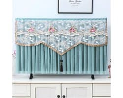 TV Hoes - Scherm Beschermhoes - Stofvrij Houden - Halfopen Achterkant - 55 Inch - Groen