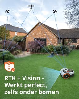 Robotmaaier – Grasmaaier – Automatische Maaier – Robot Grasmaaier – Gazonmaaier – RTK+Vision Precisie – Draadloze Virtuele Grens — thumbnail 3