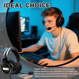 Vervangende Pads voor Hoofdtelefoon | Wasbare Elastische Kussens | Sport, Gaming, Gym | Zweetbestendig | 8 Stuks (Zwart) — thumbnail 5