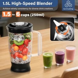 Foodprocessor - Keukenmixer - Blender Multifunctioneel — thumbnail 5