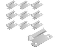 10 bedbevestigingen Geschikt voor 3D-printers, 7 mm klemdiameter, geschikt voor Ender 3.