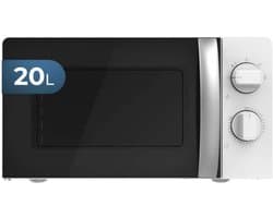 SNJY® Magnetron Vrijstaand - Microgolf - Microwave - 20L Capaciteit - 700W - Wit