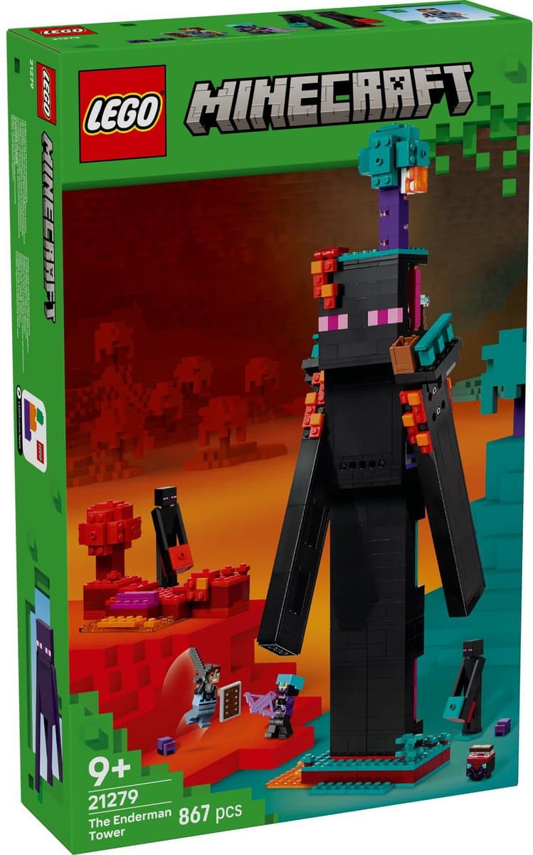 LEGO Minecraft 2in1 De Enderman Toren Speelgoed voor Kinderen - 21279 — afbeelding 1