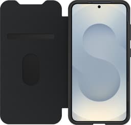 OtterBox React Folio Series voor Samsung Galaxy S25, transparant/zwart - Geen retailverpakking — thumbnail 4