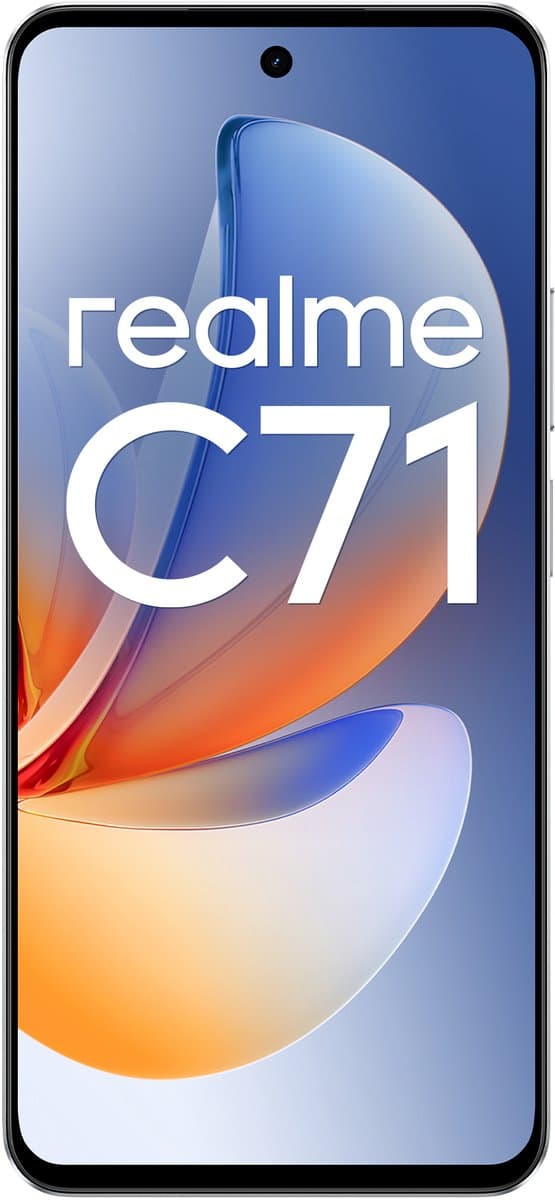 realme C71 16,9 cm (6.67") 4G 8 GB 256 GB 6000 mAh Wit — afbeelding 1