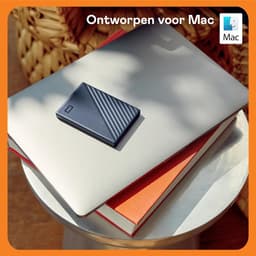 RFWR® Draagbare harde schijf 5 TB - Slank ontwerp, Compatibel met Time Machine, USB-C en USB-A, Wachtwoordbeveiliging — thumbnail 5