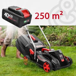 RFWR® Accu Grasmaaier 40V - Ideaal voor Kleine en Middelgrote Gazons tot 250 m² met Instelbare Snijhoogte — thumbnail 2