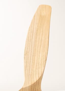RFWR® Plafondventilator Zwart met Naturel Houten Bladen - Stil & Efficiënt - Ø132 cm — thumbnail 2