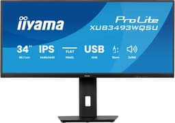 iiyama ProLite XUB3493WQSU-B6 - 34 inch - WQHD - IPS - USB-Hub (4x) - Verstelbaar — thumbnail 8