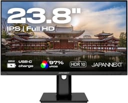 Bureaumonitor 23,8’’ inch FULL HD 75 Hz JN-IPS238FHDR-C65W-HSP — thumbnail 1