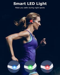 RFWR® Bone Conduction Hoofdtelefoon met Bluetooth 5.3 en 20 Uur Speeltijd, Waterdichte Sporthoofdtelefoon voor Hardlopen en Fietsen — thumbnail 4