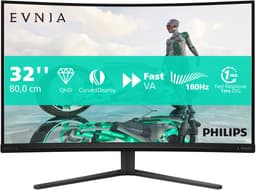 Philips Evnia 32M2C3500L - Curved QHD Gaming Monitor - 180hz - 32 inch — thumbnail 2