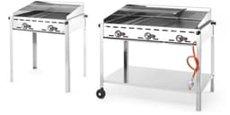 HENDI Green Fire barbecue – 3 branders – 17,4 kW – verbeterde luchtaanvoer – 1078x612x825 mm — thumbnail 5