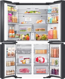 Samsung RF65DG9H0EB1 - Amerikaanse koelkast - French door - Zwart - Touch screen - LED - Op de deur — thumbnail 8