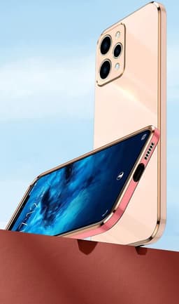 Allecto Plus - Premium hoes voor 4G smartphone in roze - Ultradun en zacht - TPU telefoonhoes voor optimale bescherming - Schokabsorptie case met galvanisering — thumbnail 2