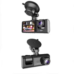 Piri Dual Dashcam Voor Auto 3 in 1 - Voor en Achter Camera Full HD - Nachtvisie - 170° Groothoeklens - Loop Recording - WiFi App - camera - dashcam - Emergency - noodgeval - inclusief 1 jaar Garantie — thumbnail 5