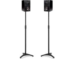 CLVP® Luidspreker Standaard - Speaker Vloerstandaard - Extra Stevig - Zwart